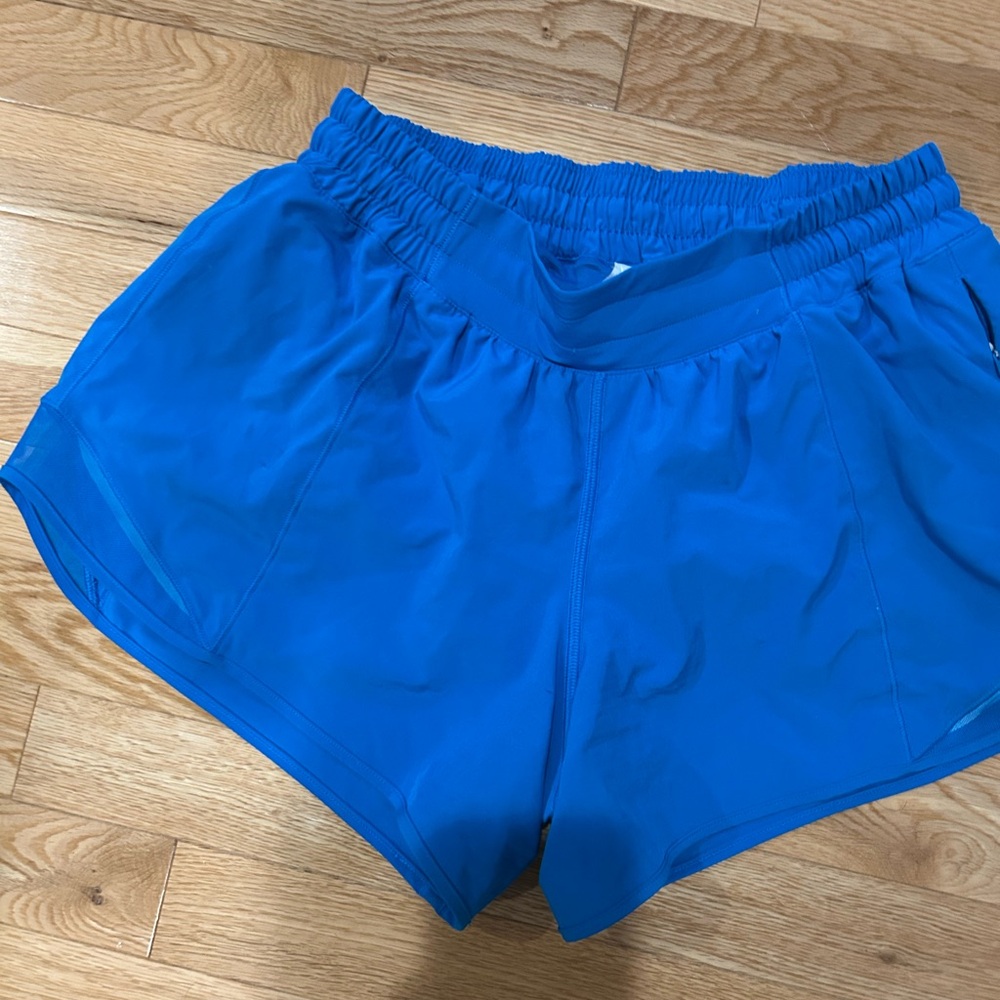 Women's Blue Athletic Shorts